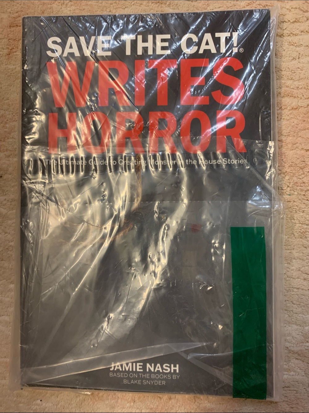 Save the Cat! Writes Horror by Jamie Nash - Black & Red Cover